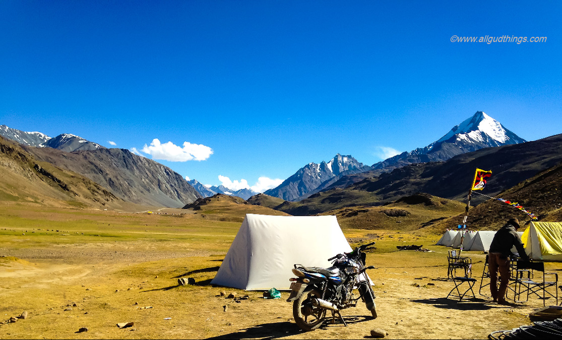 Camps at Chandratal Lake, Spiti Valley