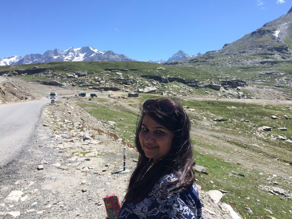 Journey started from rohtang pass for Spiti valley, Himachal Pradesh
