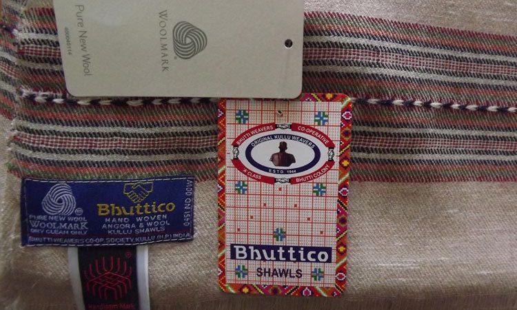 Bhuttico Kullu Shawl Trademark 