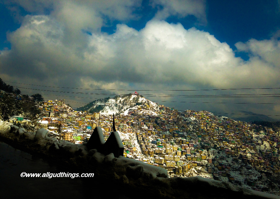 Sanjauli - Beautiful Shimla after Snowfall