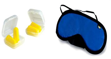Ear Plugs & Eye Mask - Backpackers must carry essentials for a Hostel Stay 