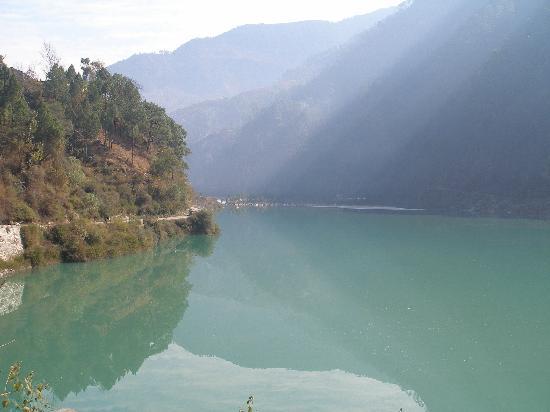 Maneri lake near Uttarkashi in Uttrakhand