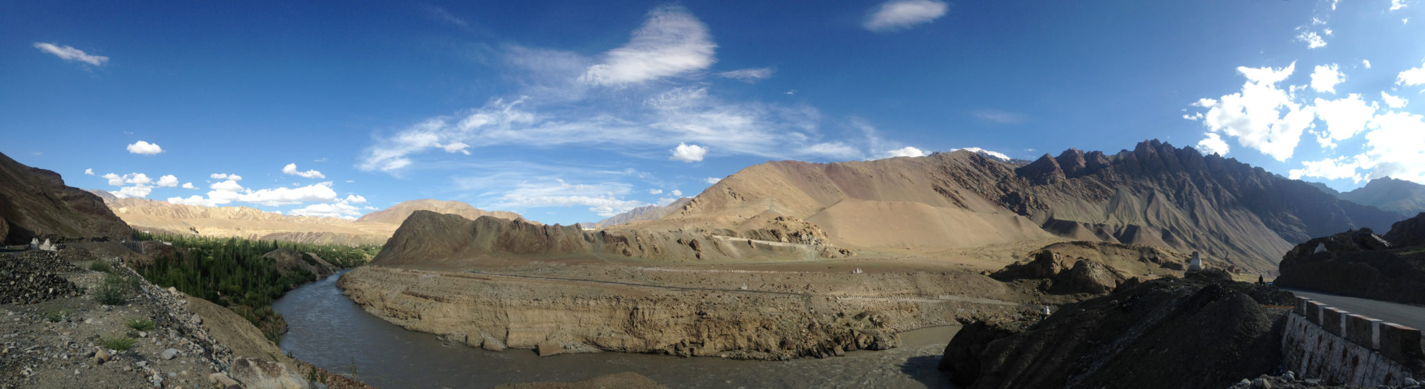 On the way to Leh - Leh Ladakh road trip from Delhi
