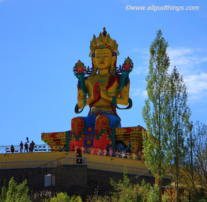 Maitreya Buddha Statue, Nubra Valley