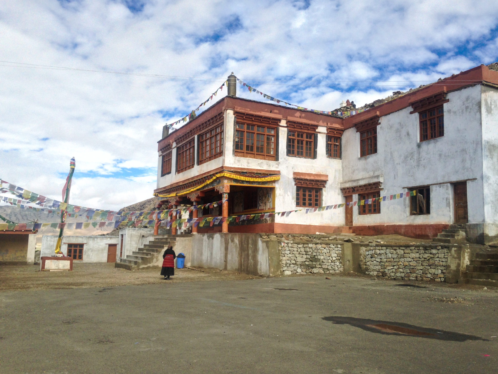 Monastery at Village Tujhske, near White Lake Tso Kar