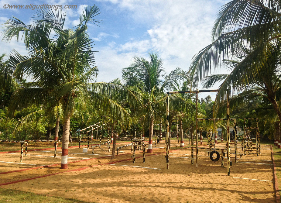 Dynamic Challenging Course Zone at Chariot Beach Resort Mahabalipuram