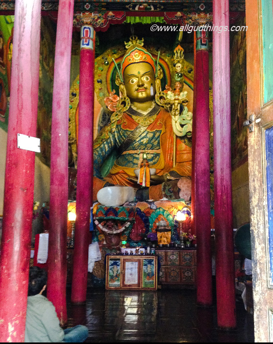 Lord Padmasambhava Temple in Hemis Monastery