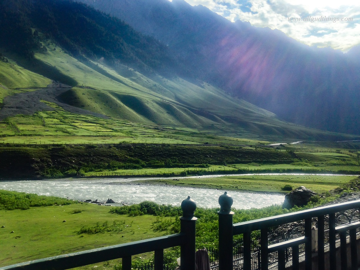 First morning look of Sonamarg after rain - The Golden Meadows of India