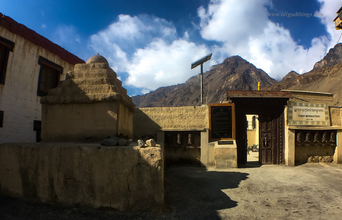 Tabo Monastery Entrance, Spiti Valley