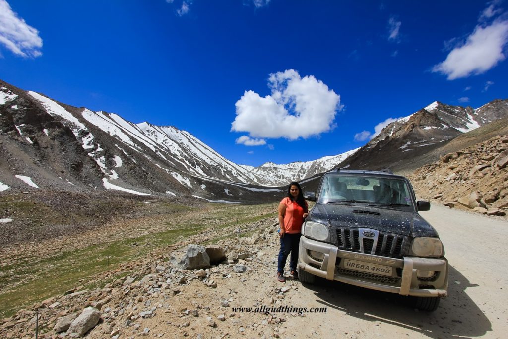 Near KhardungLa, Ladakh Road Trip