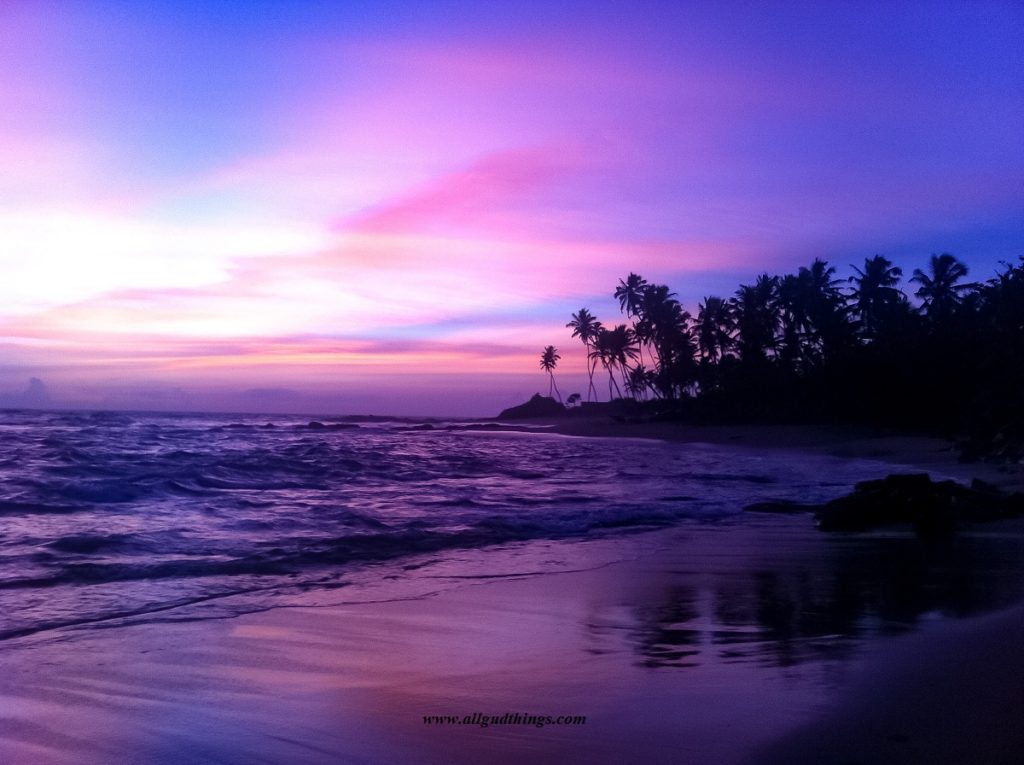 Sunset at Beach- Sri Lanka Travel tips