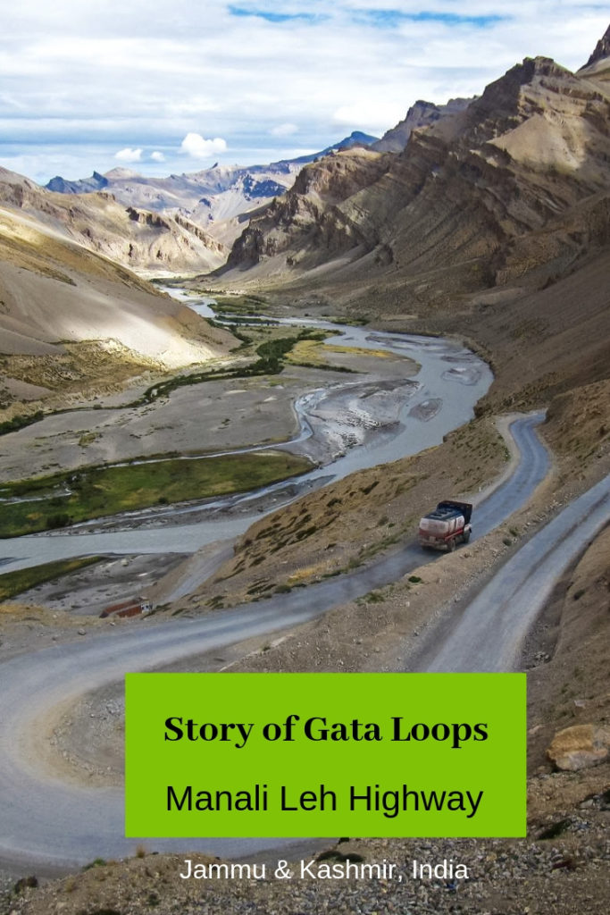 Story of Gata Loops, Manali Leh Highway