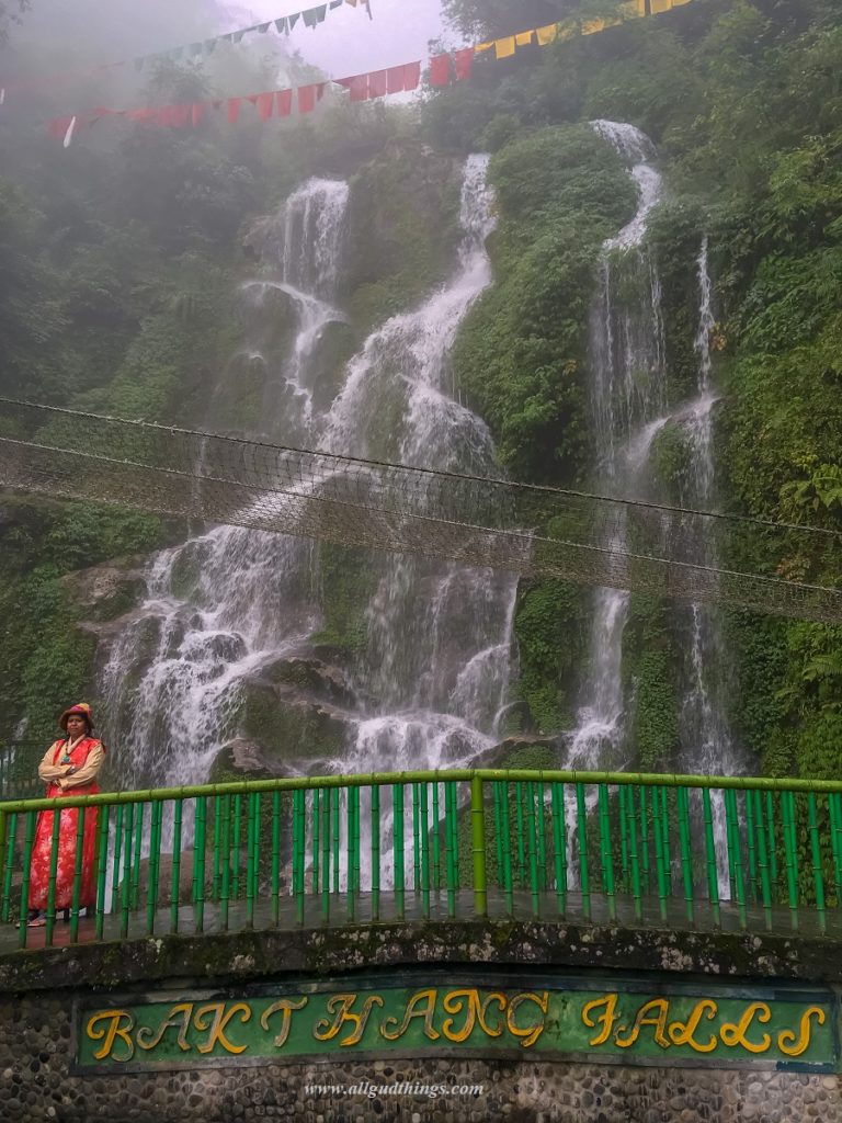 Bakthang Waterfall in Gangtok