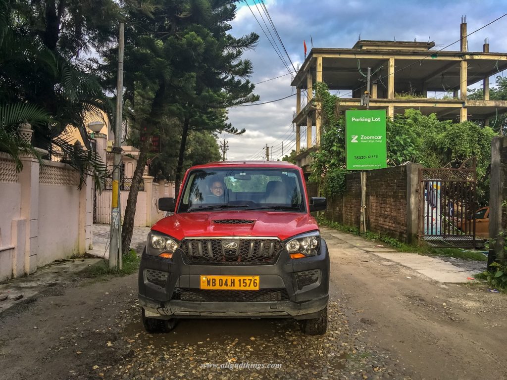 Zoomcar Parking Lot Siliguri. - Darjeeling Sikkim Tour
