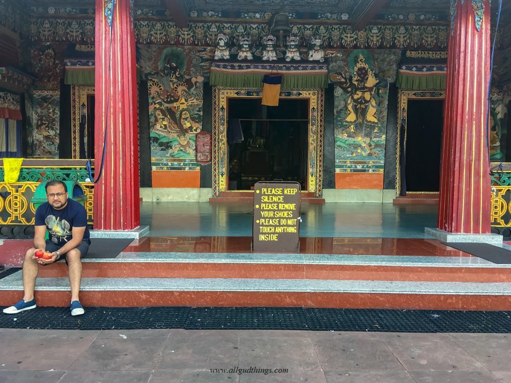 Colorful Rumtek Monastery in Sikkim