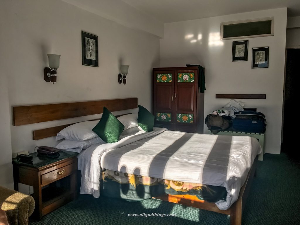 Jade room at Hotel Chumbi Residency in Gangtok