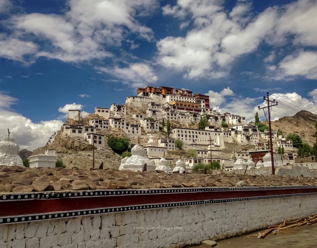 Thiksey Monastery in Ladakh- Travel India